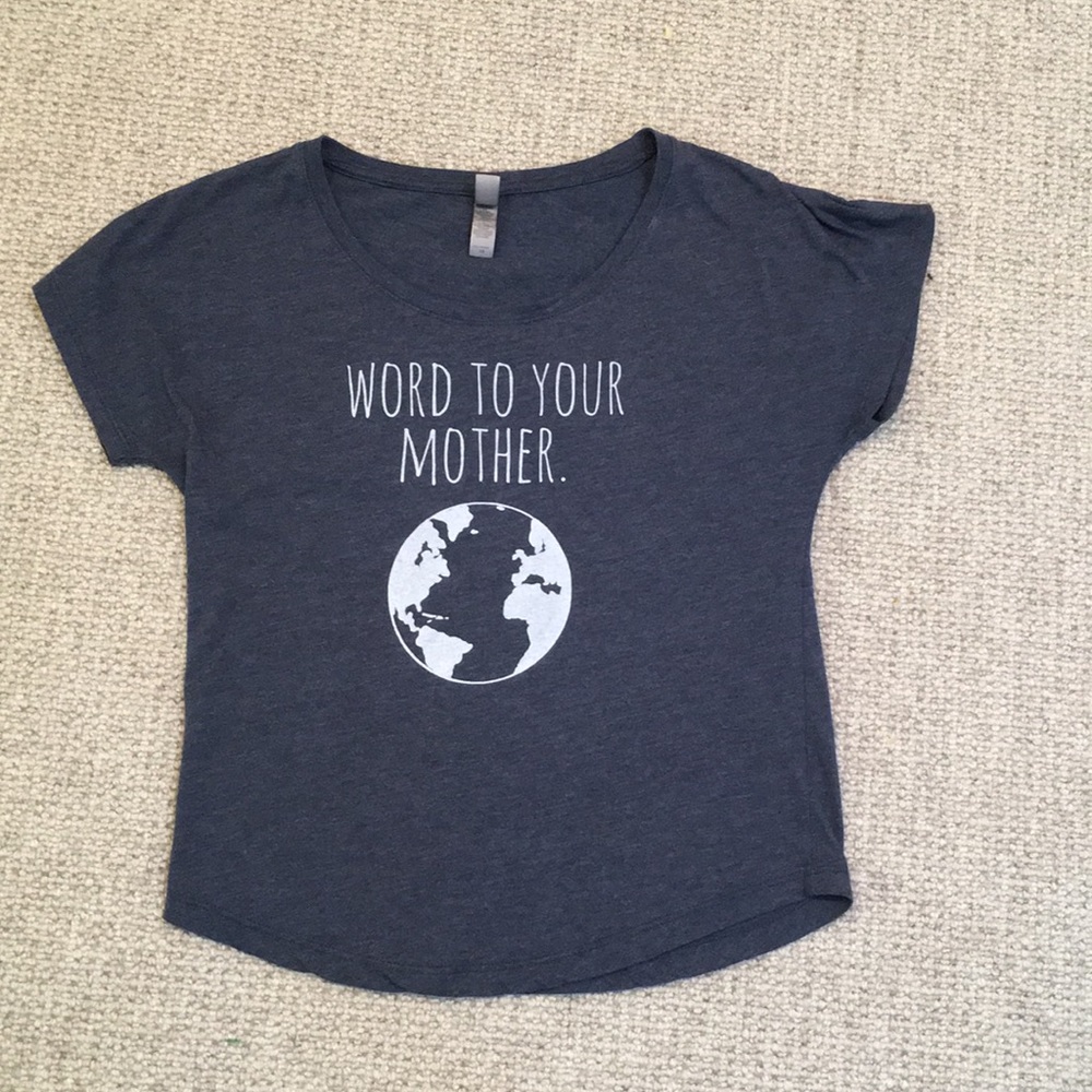 A graphic tee
